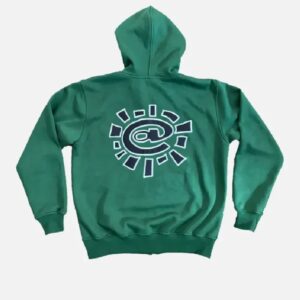 Adwysd Always Green Zip Up Hoodie