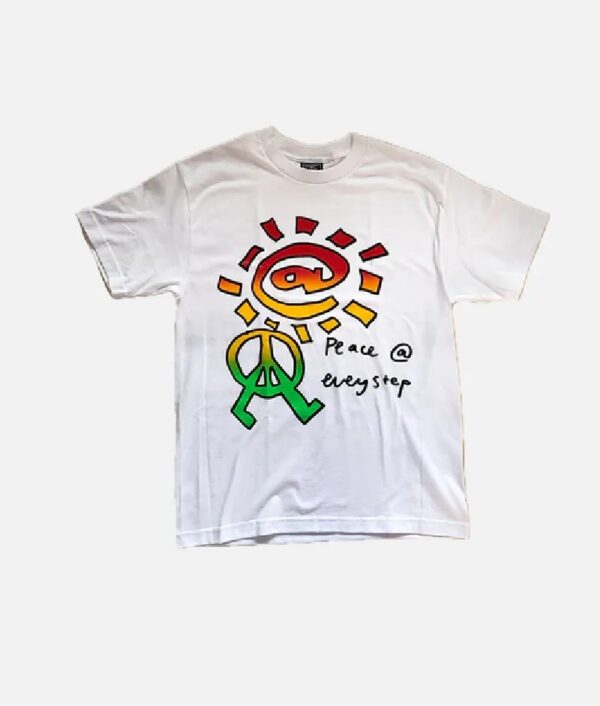 Adwysd Peace T Shirt White