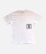 Adwysd Pink Oval T Shirt White