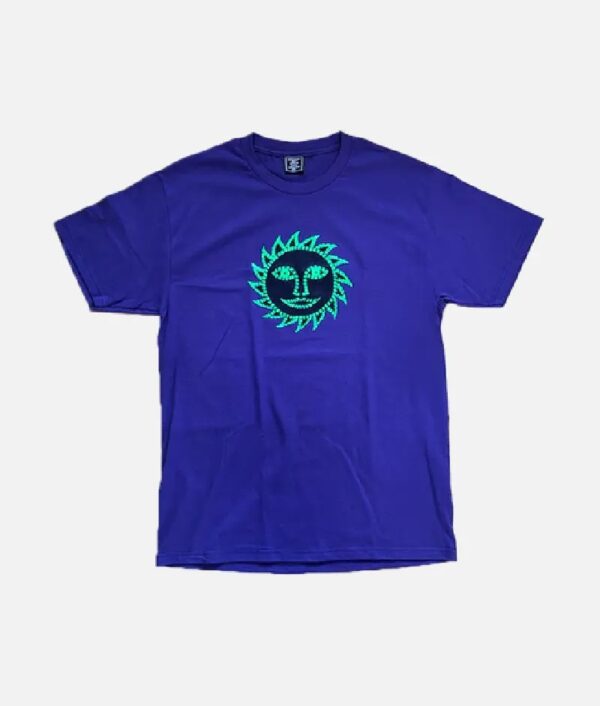 Adwysd Reading Sun T-Shirt Purple