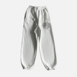 Adwysd Relaxed Joggers White