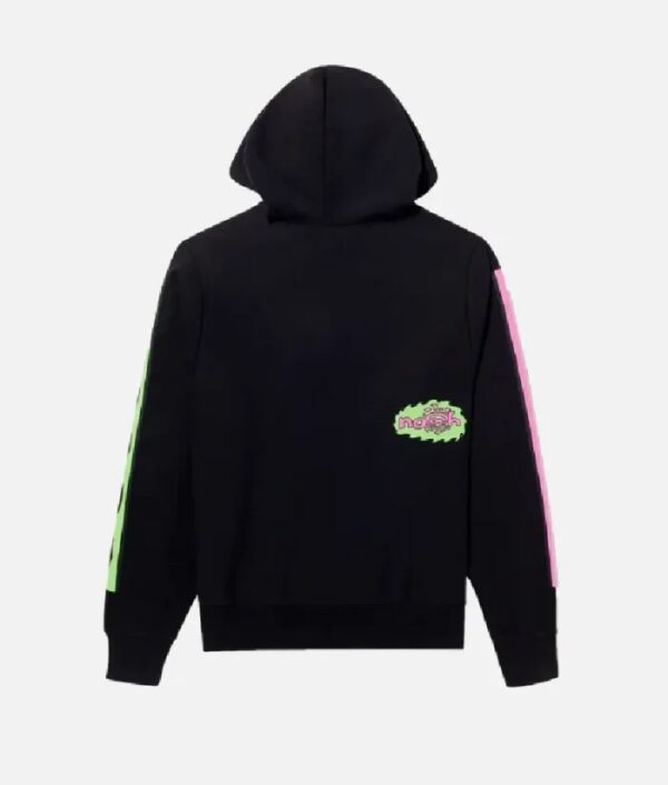 Noah X Adwysd Zip Up Hoodie Black