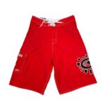 Adwysd AI Board Shorts Red