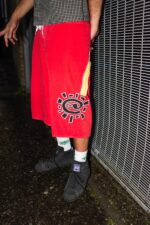 Adwysd AI Board Shorts Red